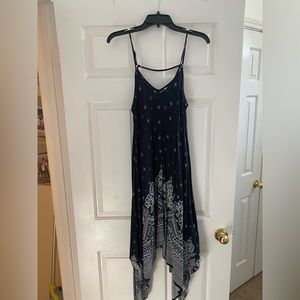 Xhilaration black and white dress